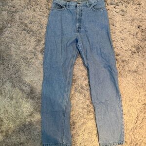 Lands' End Light Blue Denim Pants